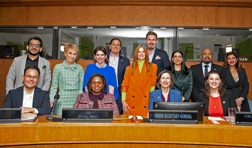 Cassie Flynn at Shark Tank